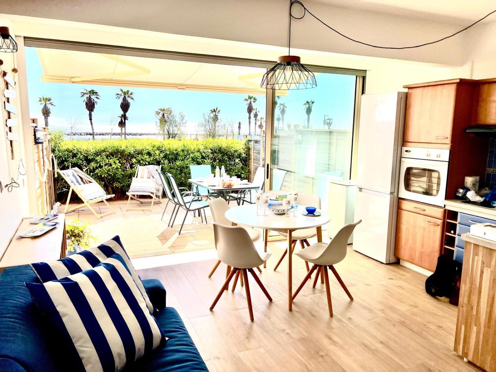Studio Eclat Marine 3 Etoiles - Vue Mer - Parking-Clim-Plage A 20 Metres - Capitalchic Services Saint-Aygulf Fréjus المظهر الخارجي الصورة