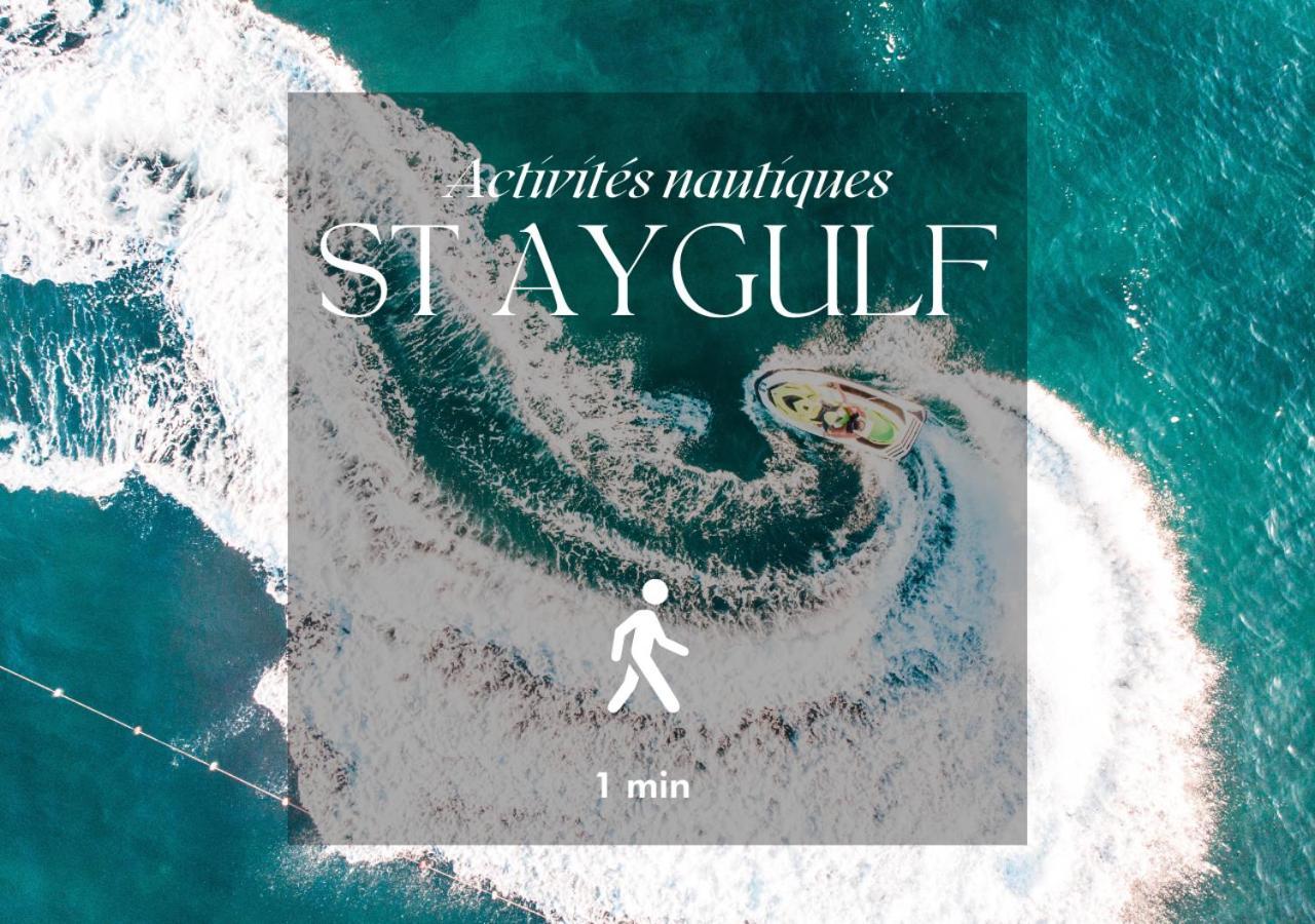 Studio Eclat Marine 3 Etoiles - Vue Mer - Parking-Clim-Plage A 20 Metres - Capitalchic Services Saint-Aygulf Fréjus المظهر الخارجي الصورة
